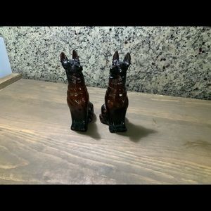 Vintage Avon 1970 Noble Prince German Shepherd Dog Empty Calogn